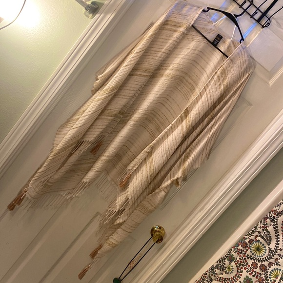 MIXIT Hippie Boho Poncho Cover Up Wrap Shaw - Picture 3 of 8